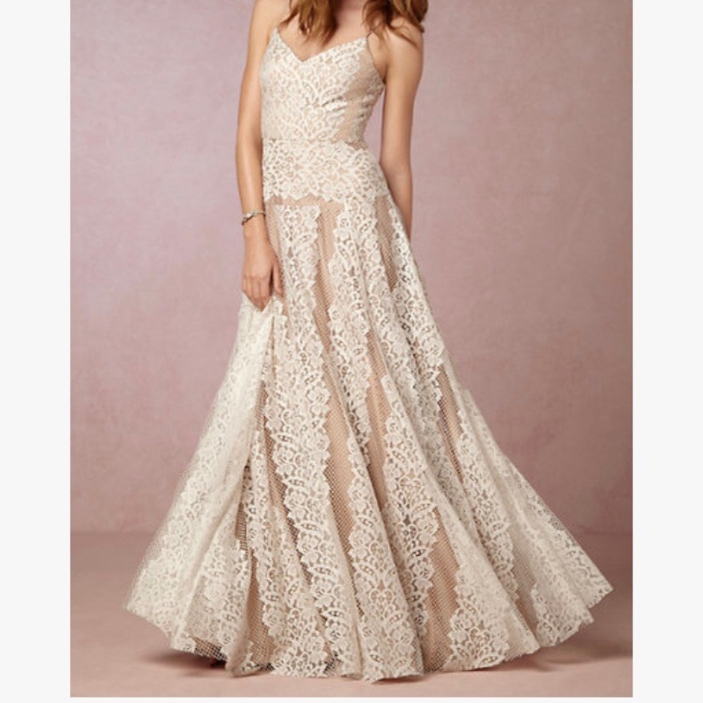 BHLDN, Larkin, 0, Tracy Reese, Wedding Gown, NEW